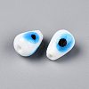 Handmade Evil Eye Lampwork Beads LAMP-T021-16F-2