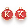 Golden Plated Enamel Alloy Charms ENAM-SZ0001-26C-K-2