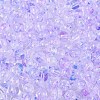 Baking Paint Transparent Glass Beads DGLA-T004-08F-2