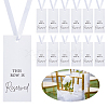 12Pcs Paper Seat Reserved Sign Hanging OFST-WH0004-095B-1