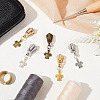 Alloy Replacement Zipper Sliders PALLOY-PH01591-01-4