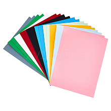 CRASPIRE 20Pcs 10 Colors Cardboard Paper Card DIY-CP0008-38