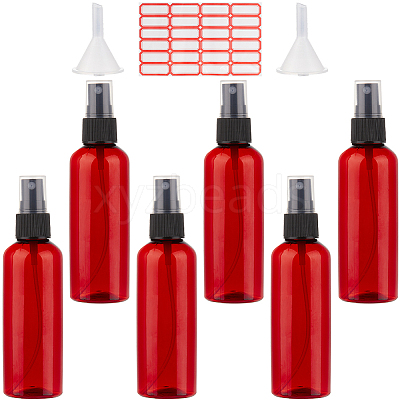Empty Portable Plastic Spray Bottles AJEW-GF0009-72C-02-1