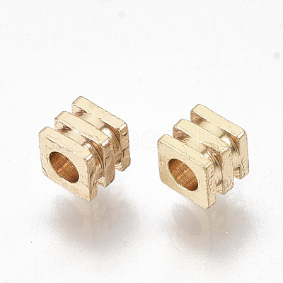 Brass Beads KK-T055-022G-NF-1