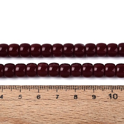 Opaque Glass Beads Strands GLAA-NH0002-B13-1
