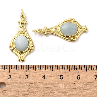 Natural Aquamarine Pendants G-C096-03G-10-1