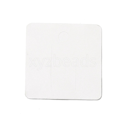 Square Paper Hair Clip Display Cards DIY-B061-01B-09-1