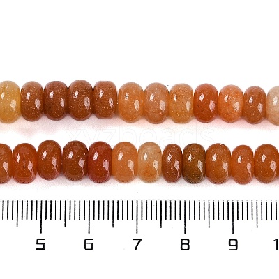 Natural Red Aventurine Beads Strands G-L604-D01-01-1