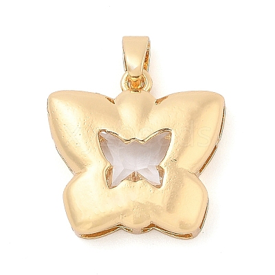 Rack Plating Brass Pendants KK-I710-09A-1