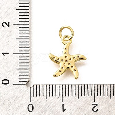 Brass Micro Pave Clear Cubic Zirconia Pendants KK-Q040-01D-G-1