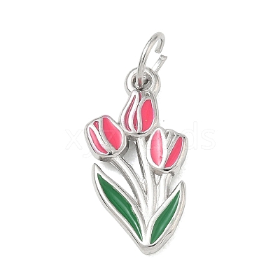 304 Stainless Steel Pendants SA-CBA4D1F-10P-A-1
