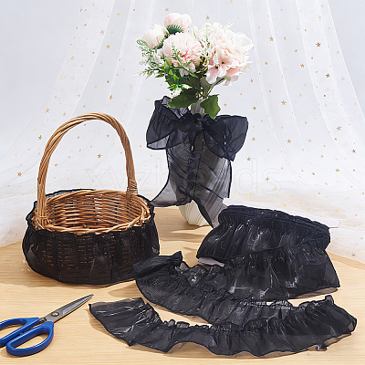 Polyester Lace Ribbon SRIB-NB0001-22D-1