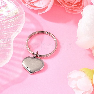 304 Stainless Steel Keychains KEYC-JKC01289-02-1