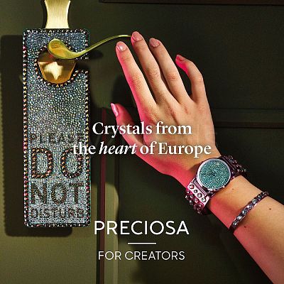 Preciosa® Crystal Hotfix Flatback Stones Y-PRC-HSS12-00030-200-1
