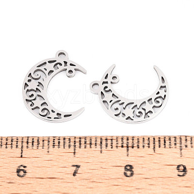 201 Stainless Steel Charms STAS-T066-92P-1
