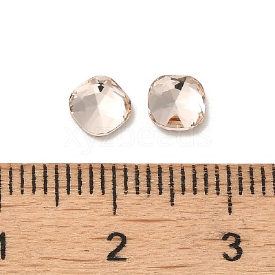 Glass Rhinestone Cabochons RGLA-P037-07A-D261-1