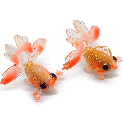 Translucent Resin Pendants PW-WG53035-04-1