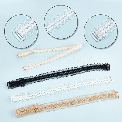 6 Pairs 6 Style Adjustable Bra Straps FIND-GF0003-55-1