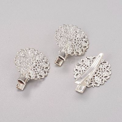 Iron Alligator Hair Clip Findings PHAR-B014-S-1