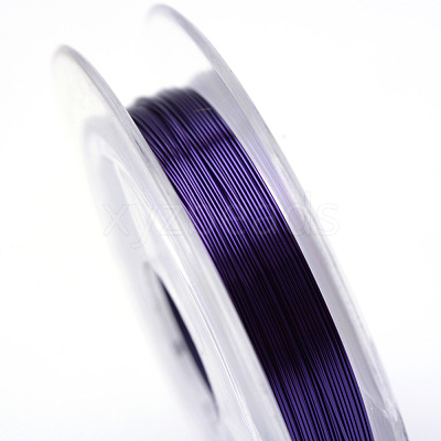 Round Copper Jewelry Wire CWIR-R005-0.3mm-07-1