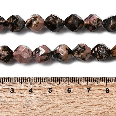 Natural Rhodonite Beads Strands G-Z119-A19-03-1