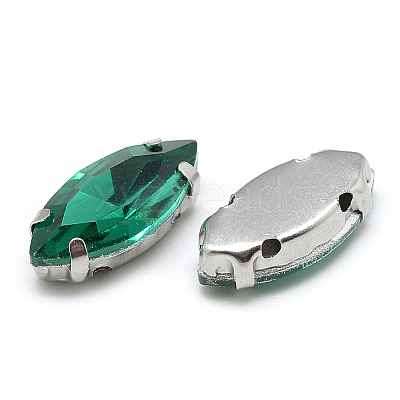 Sew on Rhinestone RGLA-T034-6x12mm-16-1