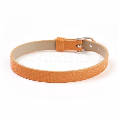 PU Leather Watch Band Strap BJEW-E350-11-1