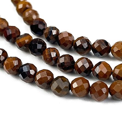 Natural Tiger Eye Beads Strands G-M399-03C-1