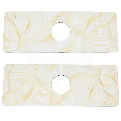 Rubber & Diatom Ooze Faucet Sink Mat AJEW-WH0314-383-1