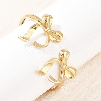 304 Stainless Steel Cuff Bangles for Women BJEW-A147-01C-G-1
