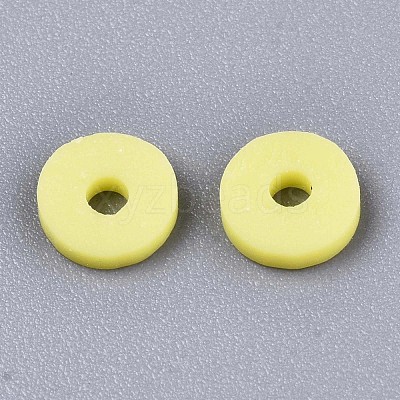 Handmade Polymer Clay Beads X-CLAY-Q251-6.0mm-35-1