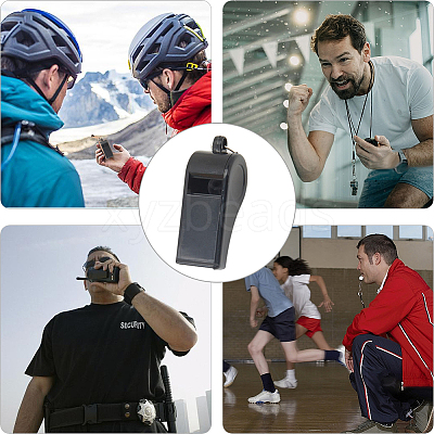 ABS Plastic Sports Outdoor Whistles NJEW-CN0001-09E-1