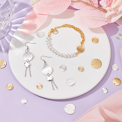 32Pcs 8 Style Brass Charms KK-BC0009-52-1