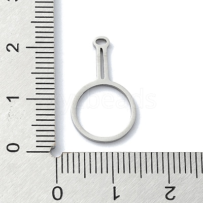 Non-Tarnish 304 Stainless Steel Pendants STAS-C097-20P-1