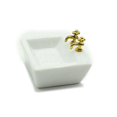 Mini Ceramic Wash Basin Sink PW-WGF3ADA-01-1