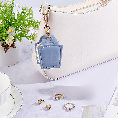 Mini PU Leather Ring Organizer Boxes CON-BBC0001-31B-1