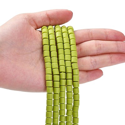 Polymer Clay Bead Strands CLAY-T001-C03-1