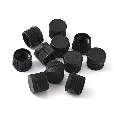 PP Plastic Flip Top Lids for Refillable Squeeze Bottle CON-WH0088-22B-1