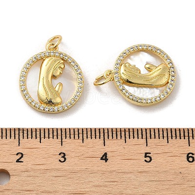 Brass Pendants KK-I656-35G-01-1