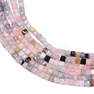 Natural Morganite Beads Strands G-L628-D04-2x2mm-1