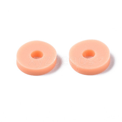 Handmade Polymer Clay Beads CLAY-R067-6.0mm-B13-1