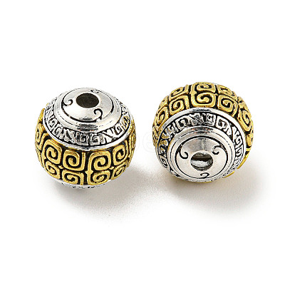 Tibetan Style Alloy Beads FIND-G064-23AS-1