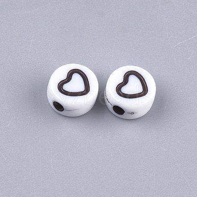 Craft Style Acrylic Beads LS-MACR-T023-24B-1