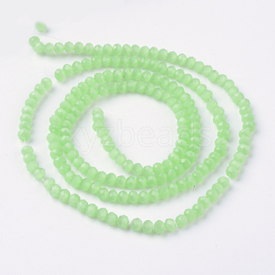 Imitation Jade Glass Beads Strands X-GLAA-R135-2mm-36-1