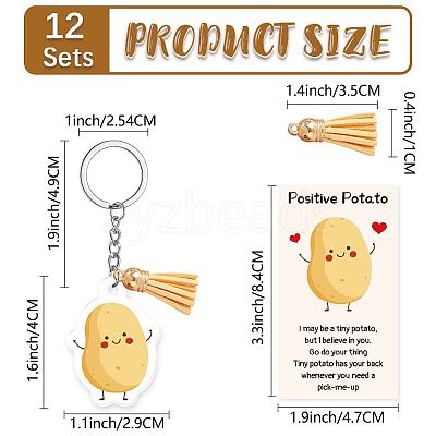 DIY Keychain Making Kits KEYC-CN0001-12A-04-1