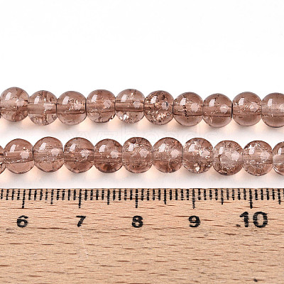 Crackle Glass Beads Strands LS-CCG-Q001-6mm-07-1