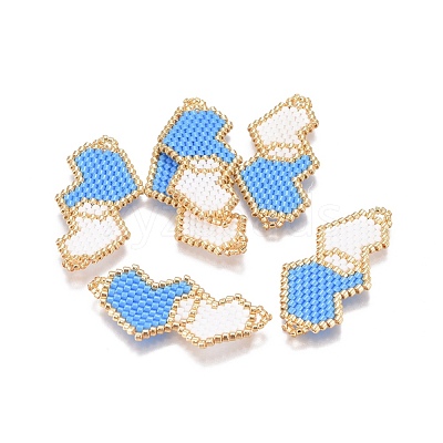 MIYUKI & TOHO Handmade Japanese Seed Beads Links SEED-A029-EF03-1