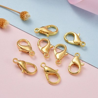 Zinc Alloy Lobster Claw Clasps E105-G-NF-1