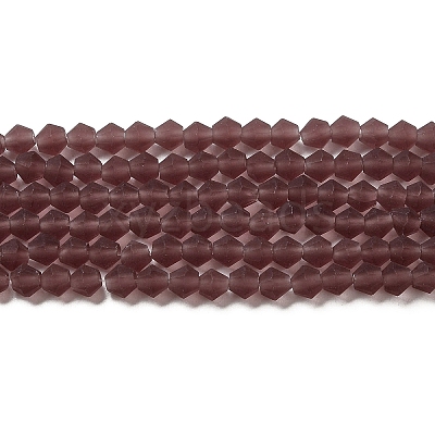 Imitate Austrian Crystal Frosted Glass Beads Strands LS-EGLA-A039-T2mm-MD05-1