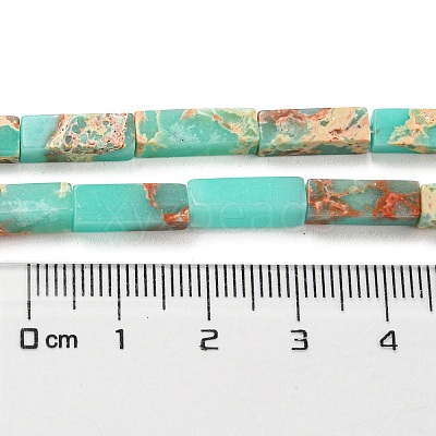 Synthetic Imperial Jasper Dyed Beads Strands G-D077-C01-08-1